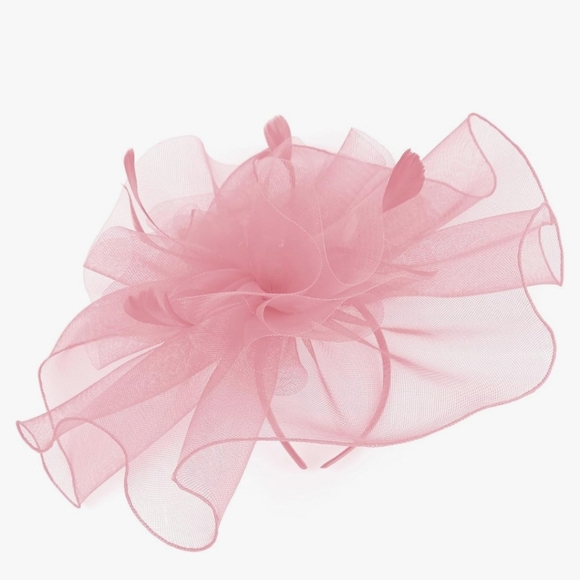 NEW! XL Baby Pink Kentucky Derby Hat - Picture 2 of 4